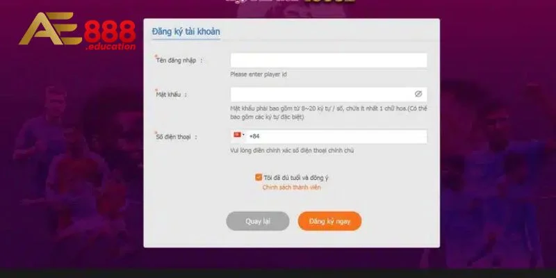 Đăng ký AE888 sẽ mang đến cho cược thủ nhiều lợi ích tuyệt vời.