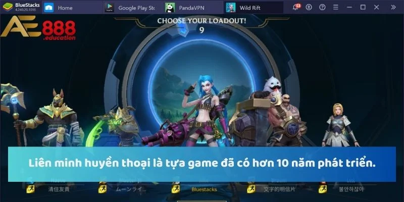 Liên minh huyền thoại là tựa game đã có hơn 10 năm phát triển.